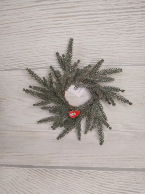 New! Christmas Wreath Small Hanging Floral Base DECOR Winter Holiday Evergreen