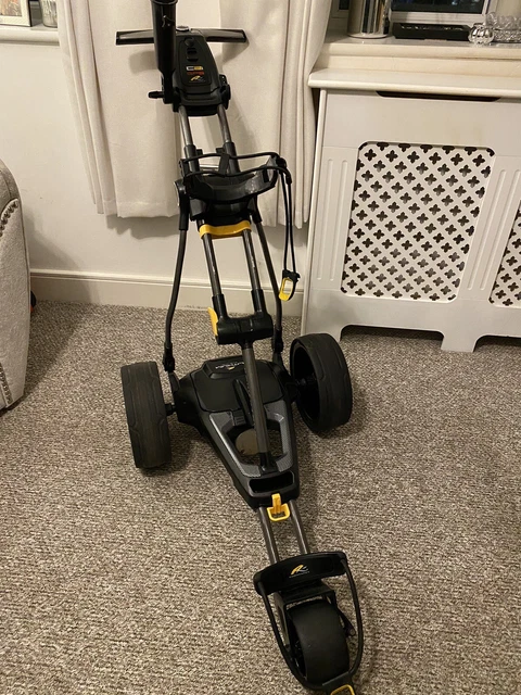 POWAKADDY C2I GPS Electric Golf Trolley SUPER COMPACT with Storage