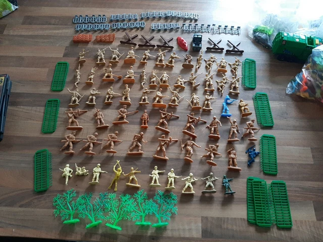 Lot Petits Soldats Militaires Plastique WW2 35mm LIVRAISON OFFERTE