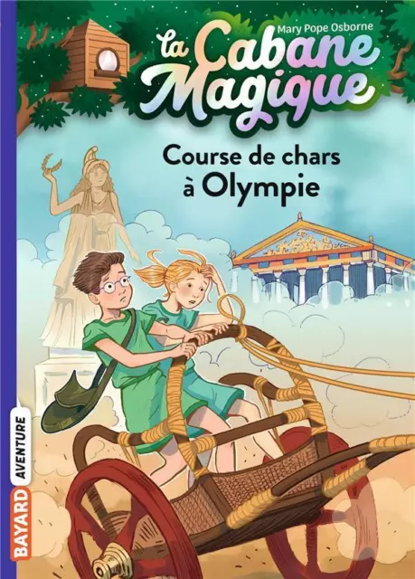 la cabane magique Tome 11 : course de chars à Olympie