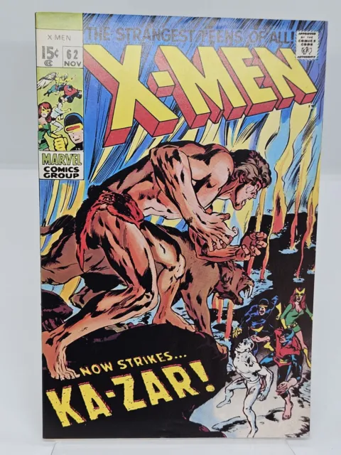 The X-Men #62 VF/NM Marvel 1969 REPRINT