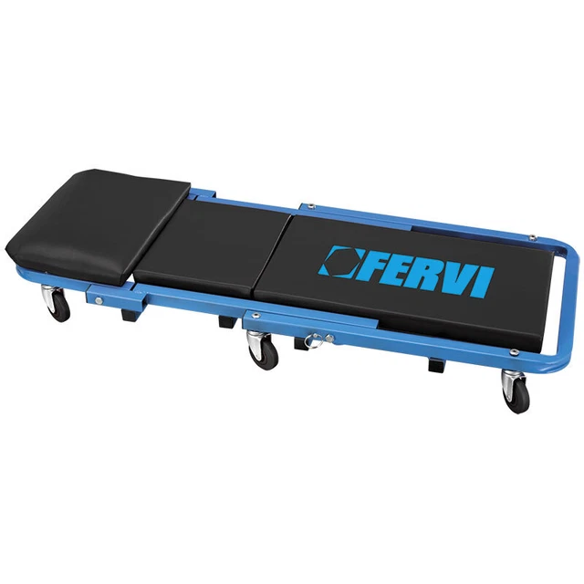8479994 2 In 1 Carrello Sottauto 1020x410x150h mm e Sgabello 550x410x500h mm - F