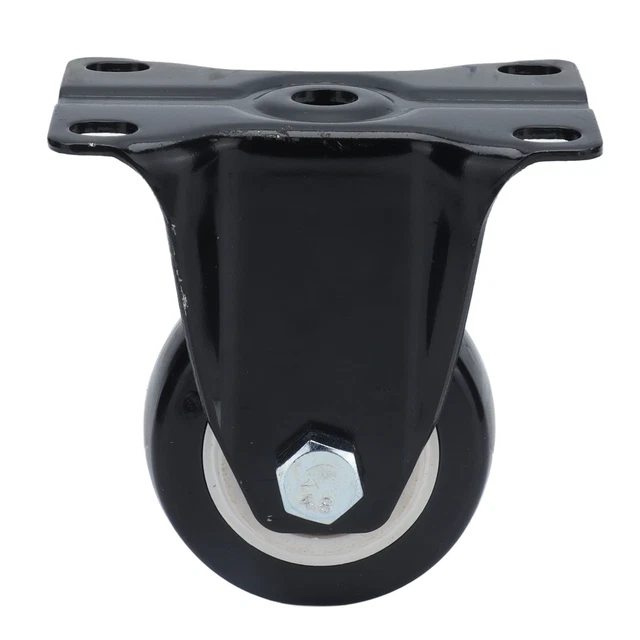 Directional Caster Rubber Wheels Heavy Duty Fixed Wheel Stainless Steel For