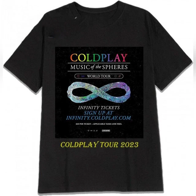 COLDPLAY MUSIC OF The Spheres World Tour 2024 T- Shirt, Coldplay 2024 ...