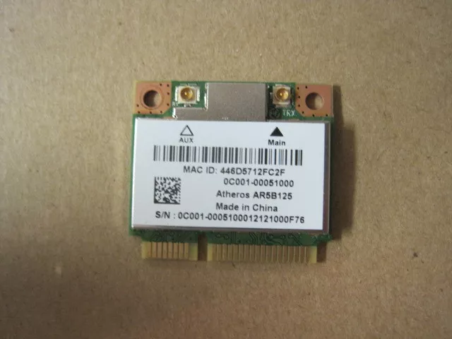 Scheda WiFi wireless Acer Aspire E1 series E1-531G - Q5WPH board card