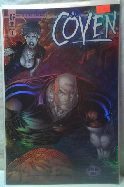 The Coven Dynamic Forces Awesome Comics 1 9.0 COA Chrome Cover