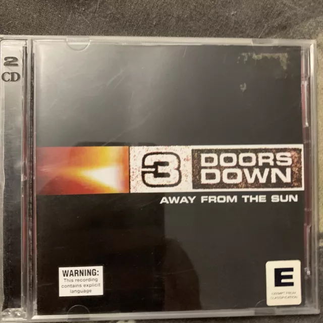 Away from the Sun [Bonus DVD] by 3 Doors Down (CD, 2003)(b76/14) Free Postage