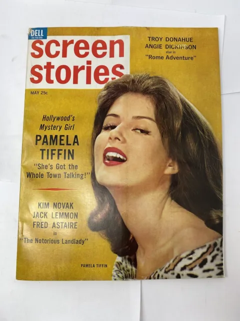 Screen Stories Dell Publishing May 1962 Pamela Tiffin Cover