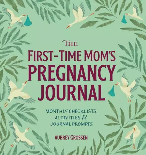 *GOOD* The First-Time Mom's Pregnancy Journal: Monthly Checklists, Activities,