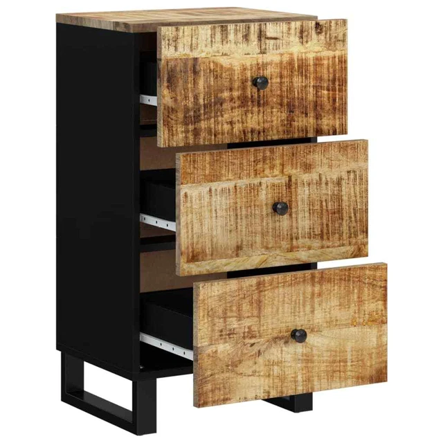 AX Credenza Madia Mobiletto 40x33.5x75cm Soggiorno Classica Venature News 352905