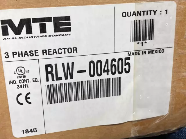 MTE RLW-004605 / RLW004605 - New in Factory Sealed Box