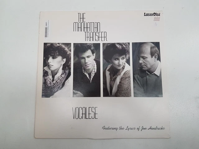 The Manhattan Transfer Vocalese Laser Disc Laserdisc Ld Ps-85-003