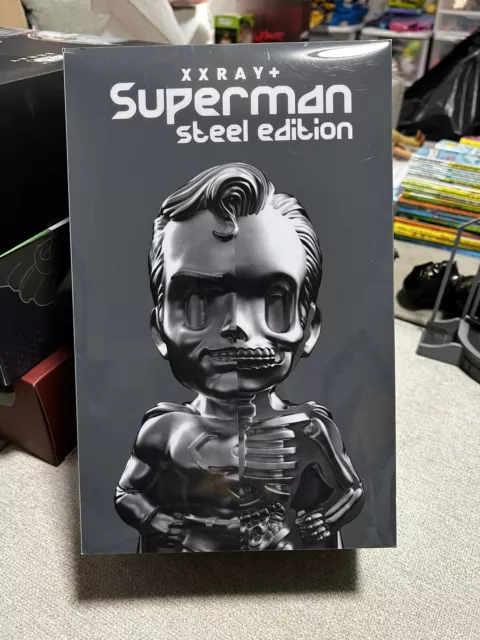 2018 SDCC Xxray Superman Steel Edition FYE Exclusive by Jason Freeny Priced To G