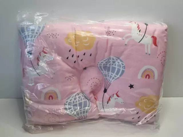 Baby Infant Pink Shaping Pillow Prevent Flat Mild Head Support - Soft & Gentle