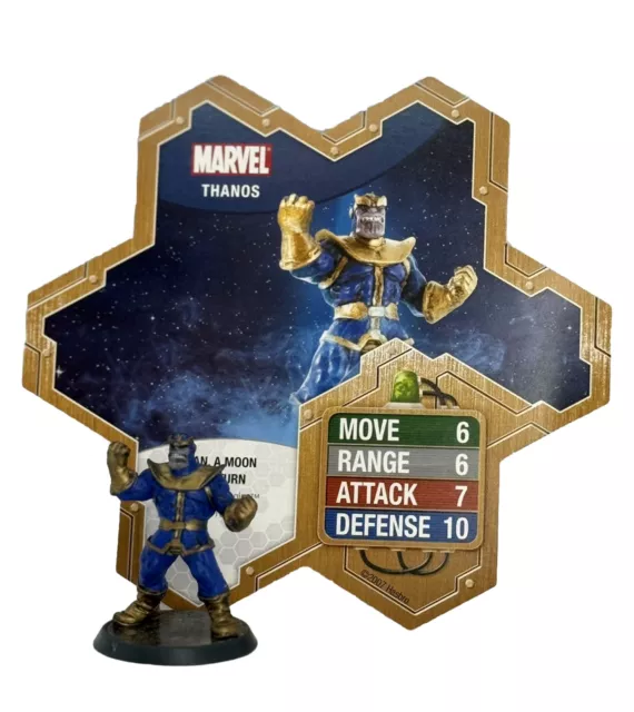 Thanos The Conflict Begins Marvel Card & Figure Heroscape Units Hero’s
