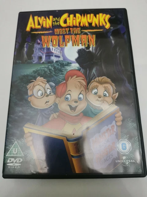 ALVIN AND THE Chipmunks Meet the Wolfman DVD (2008) £2.99 - PicClick UK