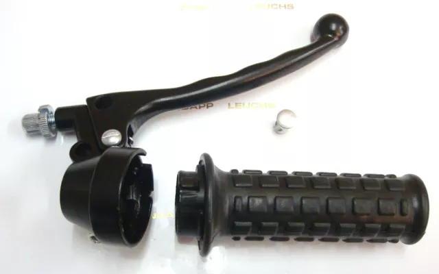 Hercules Prima 2 3 4 5 Gasdrehgriff Gasgriff Bremsgriff kpl. Schwarz