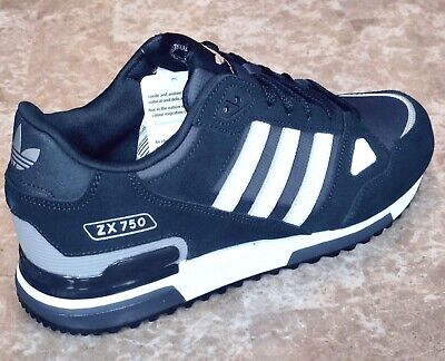 adidas ZX 750 Mens Shoes Trainers Uk Size 7 to 12 G40159  Originals  Navy White