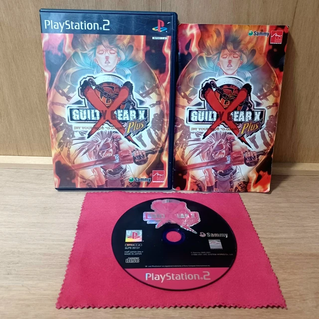 GUILTY GEAR X Plus PS2 Playstation 2 Authentic Game Japan Import CIB