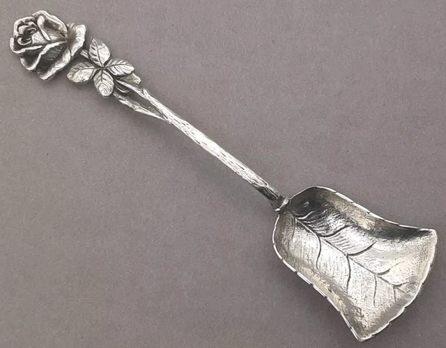 CHRISTOPH WIDMANN 800ER Silber Zuckerlöffel Hildesheimer