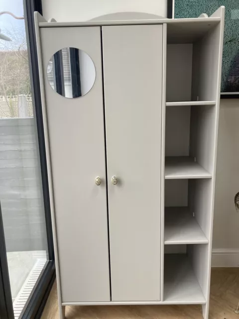 IKEA TROGEN CHILDREN S Wardrobe In Grey 100.00 PicClick UK