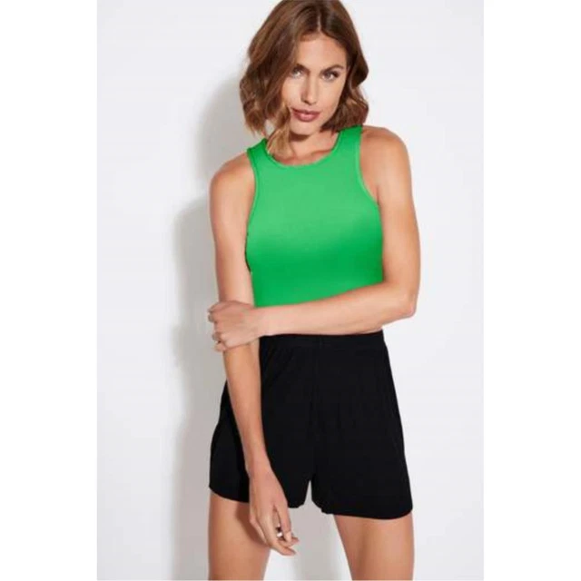Canotta  Donna Only Verde 15289846 Grn Onlbelia Top Verde Donna