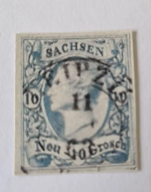 Altdeutschland Sachsen Mi.Nr. 13, Kopie