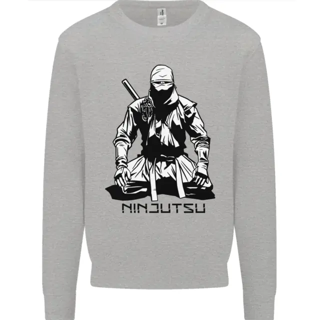 Ninjitsu A Ninja MMA Mixed Martial Arts Mens Sweatshirt Jumper