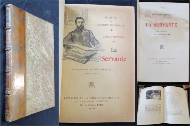 G. Geffroy. La Servante. 1905. Ed° Romagnol. Collection des Dix. (Géo-Dupuis)
