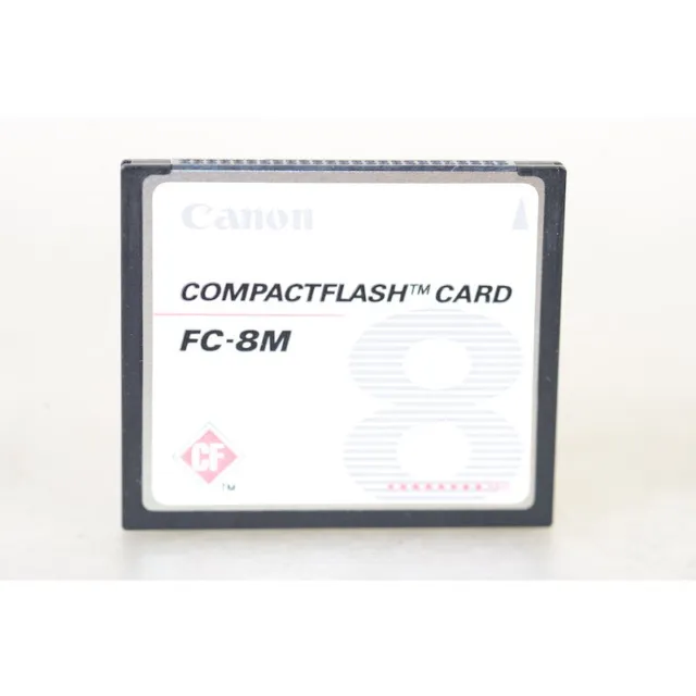 Canon 8MB Compactflash Mapa FC-8M / Cf Tarjeta / Compacto Flash de Memoria 8MB