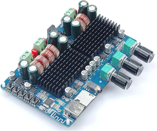 DollaTek TPA3116 50W*2+100W 2.1 Vehicle bluetooth Receivers Board Dual Channel
