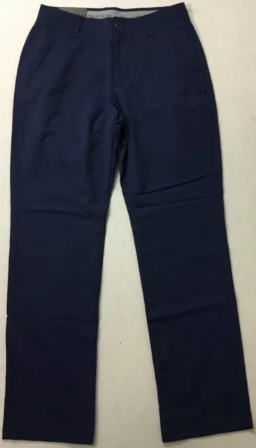 Under Armour Men's 32” Golf Pants Straight 1342263 Navy Blue 408 Size 30/32