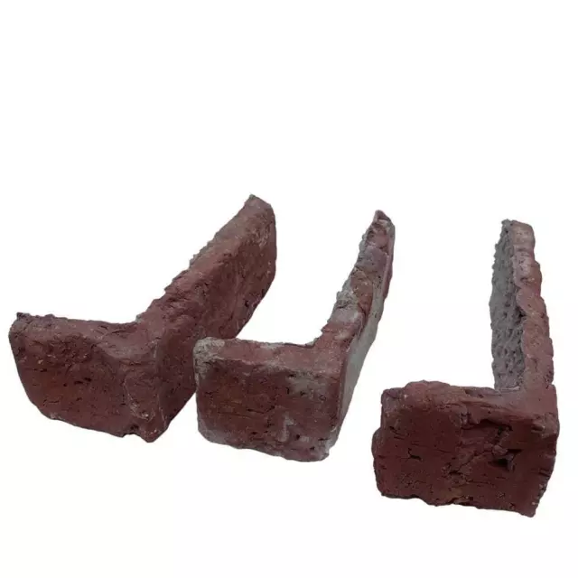 Revestimiento de piedra fabricado Koni con esquinas de ladrillo H 2,50"" x W 7,08 x D 0,70"" cemento