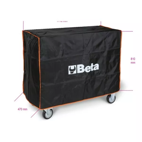 Beta Tools 2400-Cover C24SA-XL Nylon Cover For 7, 8 & 9 Drawer Mobile Roller Cab