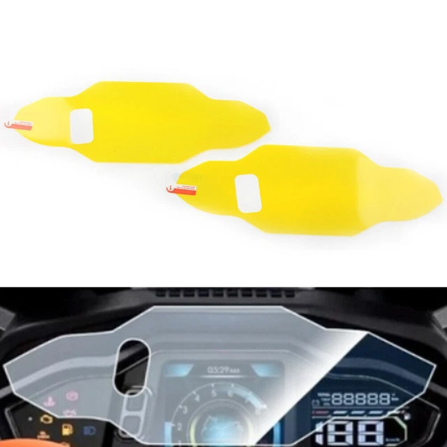 2x PVC Speedometer Screen Film Scratch Protector Sticker For SYM MAXSYM TL500