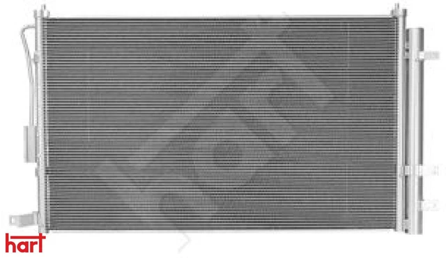 HART 621663 Condensatore per Aria Condizionatore Condensatore Aria Condizionata per Kia