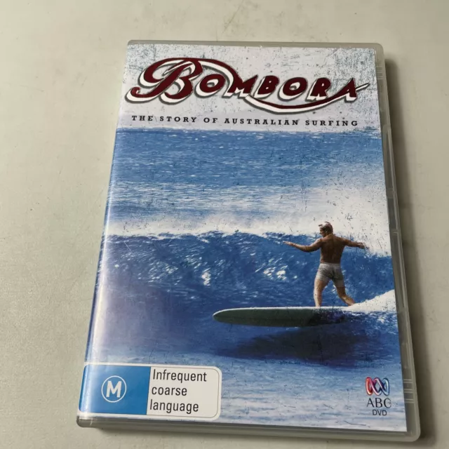 Bombora The Story of Australian Surfing ABC Dvd Region 4 Pal Vgc Free Postage