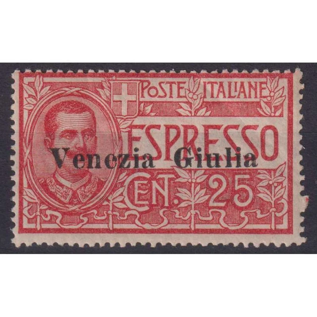 Occupations Venezia Giulia 1919 Espresso 25 Cent N.1 G.I MNH