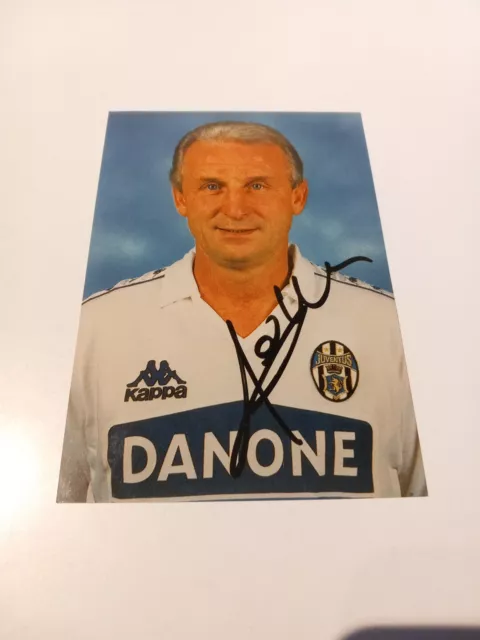 Signiertes Foto Giovanni Trapattoni Juventus Turin NEU