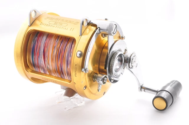 PENN インターナショナルⅡ50tw Penn International II 50TW Trolling Reel Aluminum Gold with