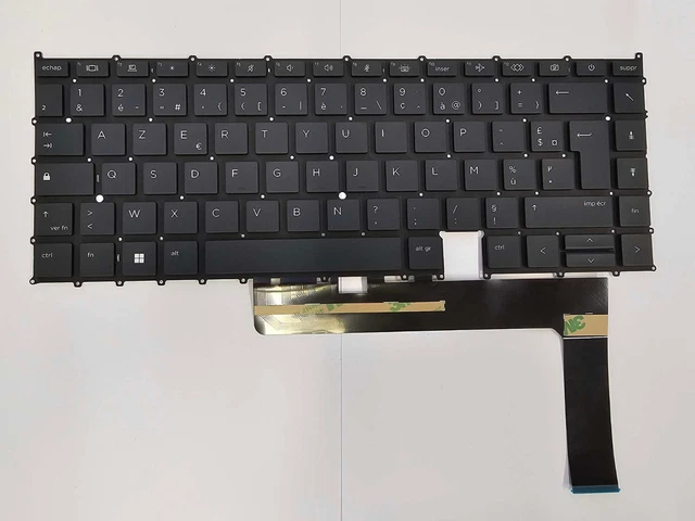 Clavier AZERTY Français Rétroéclairé Pour HP EliteBook X360 1040 G8 - Neuf - Fabriqué En France