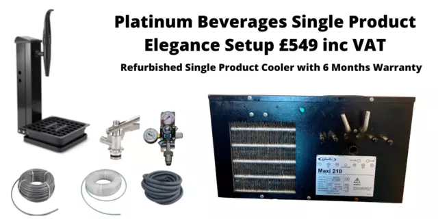 Home Bar 1 Product Beer Set Up + Beer Cooler -Easter Special £549 - RRP £599