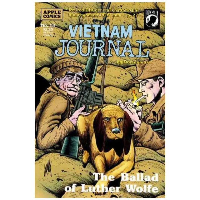 Vietnam Journal #13 in Very Fine + condition. Apple comics [v%