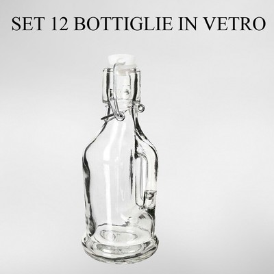 Bottiglia Passione 40 ml vetro bianco tappo n°28 nr 1 pezzo art 