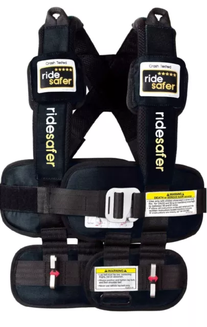 RideSafer JD14101BLG Toddler Safety Harness Vest - Black