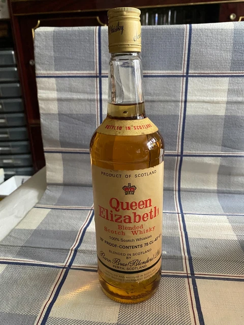 QUEEN ELIZABETH BLENDED Scotch Whisky 1970/80 EUR 28,00 - PicClick ES