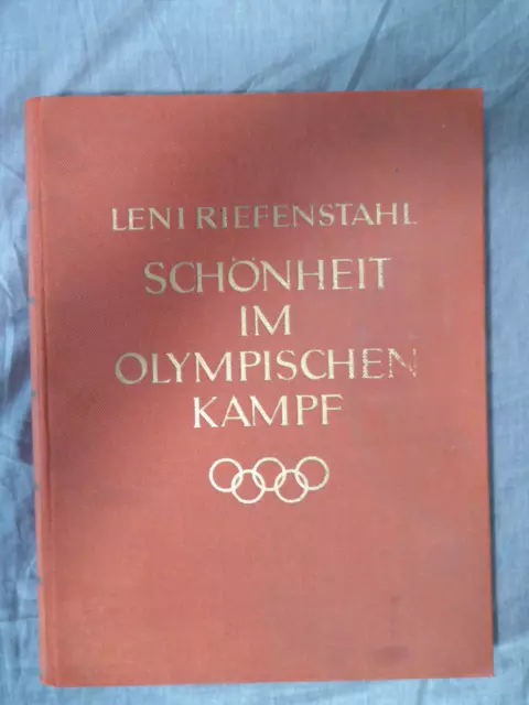 Schönheit im Olympischen Kampf   Leni Riefenstahl Original von 1937  sehr rar !