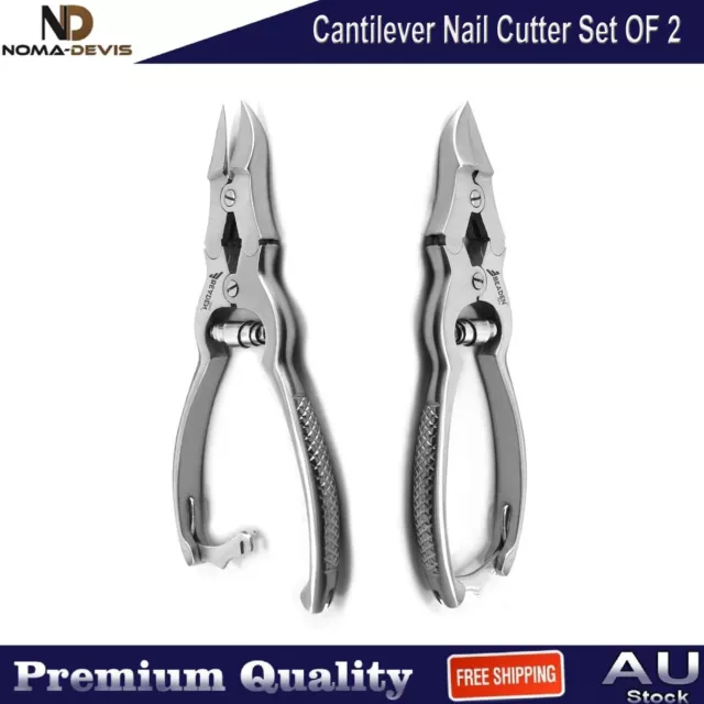 Heavy Duty Thick Nails Cantilever Nail Cutter Podiatry Manicure Pedicure Tools