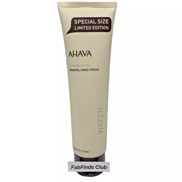 AHAVA DeadSea Mineral Hand Cream Special Jumbo Size 5.1oz/150ml Sealed