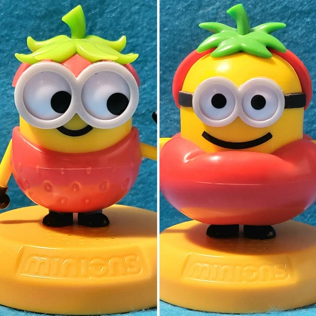 NUOVI 🆕 2 MINIONS Bob Fragola e Jerry Pomodoro - Fruit Sounds Gadget Eurospin